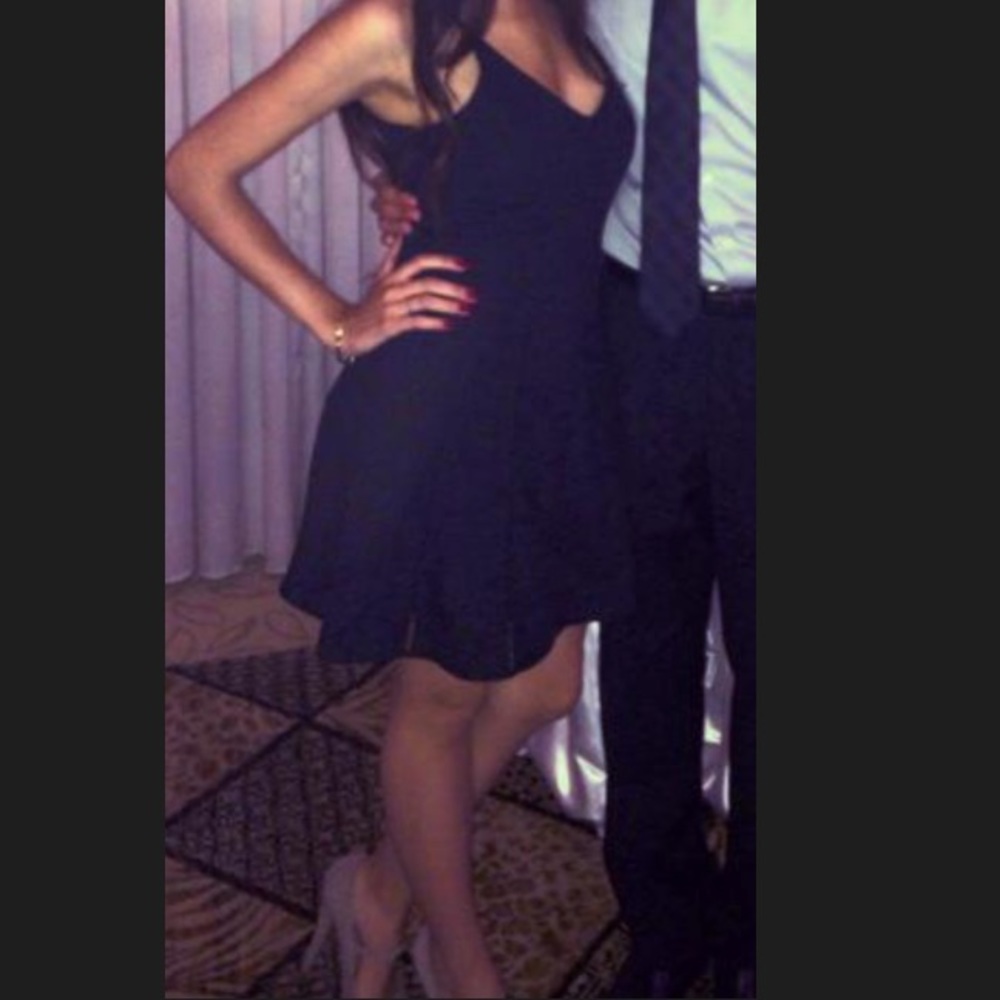 ANGL Black Dress